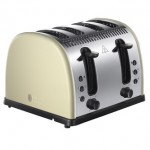 Russell Hobbs 21302 LEGACY 4 Slice Side by Side Toaster in Cream
