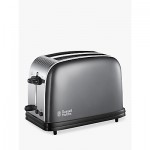 Russell Hobbs Colours Plus 2-Slice Toaster, Black