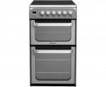 Hotpoint HUE52GS Free Standing Cooker in Graphite