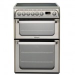 Hotpoint HUE61XS 60cm ULTIMA Electric Cooker in St Steel Double Oven