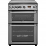Hotpoint HUG61X Free Standing Cooker in Stainless Steel
