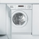 Hoover HWB814DN1 Integrated Washing Machine, 8kg Load, A+ Energy Rating, 1400rpm Spin in White