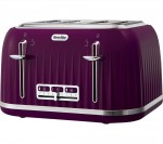 Breville Impressions VTT634 4-Slice Toaster - Damson, Purple