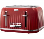 Breville Impressions VTT783 4-Slice Toaster - Venetian in Red