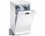 Siemens IQ-500 SR26M231GB Free Standing Slimline Dishwasher in White
