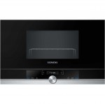 Siemens IQ-700 BE634LGS1B Integrated Microwave Oven in Black / Stainless Steel