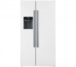 Siemens iQ300 KA62DV00GB American-Style Fridge Freezer in White