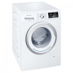 Siemens iQ300 WM14N200GB Freestanding Washing Machine, 8kg Load, A+++ Energy Rating, 1400rpm Spin in White