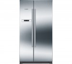 Bosch KAN90VI20G American-Style Fridge Freezer - Stainless Steel, Stainless Steel