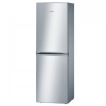 Bosch KGN34VL24G Fridge Freezer, A+ Energy Rating, 60cm Wide, Stainless Steel Look