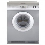 White Knight C86A7S 7kg Air Vented Tumble Dryer in Silver Sensor Contr