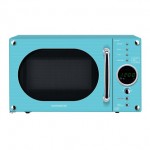 Daewoo KOR6N9RT Compact Microwave Oven in Turquoise 20L 800W