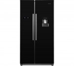 Kenwood KSBSDB15 American-Style Fridge Freezer in Black