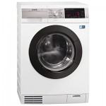 AEG L99695HWD ÖKOKombi Plus Heat Pump Washer Dryer, 9kg Wash/6kg Dry Load, A Energy Rating, 1600rpm Spin in White