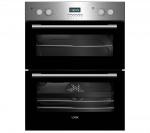LOGIK  LBUDOX16 Electric Built-under Double Oven - Stainless Steel, Stainless Steel