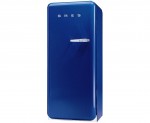 Smeg Left Hand Hinge FAB28YBL1 Free Standing Refrigerator in Blue