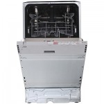 John Lewis JLBIDW902 Integrated Slimline Dishwasher in White