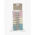 John Lewis Soft Grip Clothes Pegs, Pack of 18
