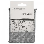 John Lewis The Basics Cleaning Pad, Silver