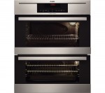 Aeg NC7013021M Electric Double Oven - Stainless Steel, Stainless Steel