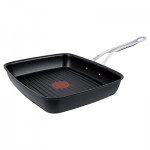 Jamie Oliver by Tefal Hard Anodised Grill Pan, L27cm