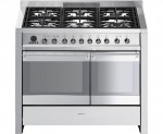 Smeg Opera A2PY-8 Free Standing Range Cooker in Stainless Steel
