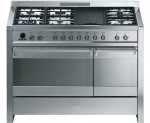 Smeg Opera A3-7 Free Standing Range Cooker in Stainless Steel
