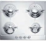 Smeg P64ES Gas Hob - Stainless Steel, Stainless Steel