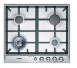 Bosch PCH615M90E Gas Hob - Stainless Steel, Stainless Steel