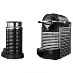 Nespresso Pixie Automatic Coffee Machine and Aeroccino by KRUPS