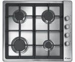 Candy Plan CLG64SGX Integrated Gas Hob in Stainless Steel