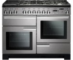 Rangemaster Professional Deluxe PDL110DFFSS/C Free Standing Range Cooker in Stainless Steel