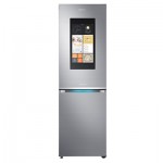 Samsung RB38K7998S4 Family Hub Smart Freestanding Fridge Freezer, A++ Energy Rating, 60cm Wide, Stainless Steel