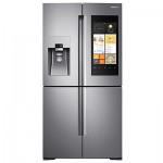 Samsung RF56K9540SR/EU Family Hub Smart Fridge Freezer, A+ Energy Rating, 90cm Wide, Stainless Steel