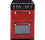 Stoves Richmond 550E Electric Ceramic Cooker - in Red