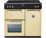 Stoves RICHMOND900Ei Free Standing Range Cooker in Champagne