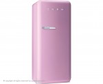 Smeg Right Hand Hinge FAB28QRO1 Free Standing Refrigerator in Pink