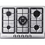 Rangemaster RMB70HPNGFSS Integrated Gas Hob in Stainless Steel