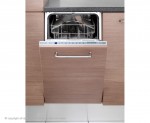 Stoves S450DW Integrated Slimline Dishwasher in White