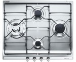 Smeg SER60S3 Integrated Gas Hob in Stainless Steel