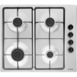 Bosch Serie 2 PBP6B5B60 Integrated Gas Hob in Brushed Steel