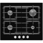 Bosch Serie 4 PPP616B91E Integrated Gas Hob in Black