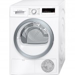 Bosch Serie 4 WTN85250GB Free Standing Condenser Tumble Dryer in White