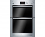Bosch Serie 6 HBM13B550B Integrated Double Oven in Brushed Steel