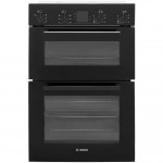 Bosch Serie 6 HBM43B260B Integrated Double Oven in Black