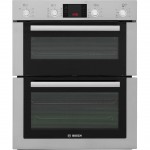 Bosch Serie 6 HBN53R550B Built Under Double Oven in Brushed Steel