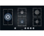 Bosch Serie 6 PPS916B91E Integrated Gas Hob in Black Glass