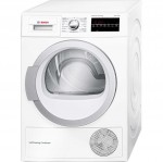 Bosch Serie 6 WTW85491GB Free Standing Condenser Tumble Dryer in White