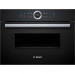 Bosch Serie 8 CMG633BB1B Integrated Microwave Oven in Black