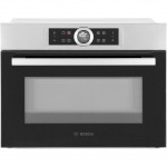 Bosch Serie 8 CMG633BS1B Integrated Microwave Oven in Brushed Steel